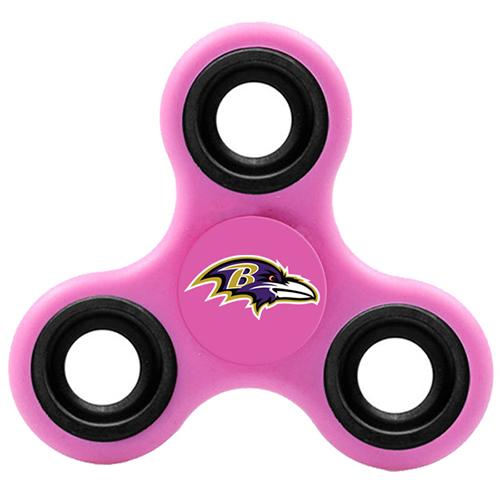 NFL Baltimore Ravens 3 Way Fidget Spinner K11